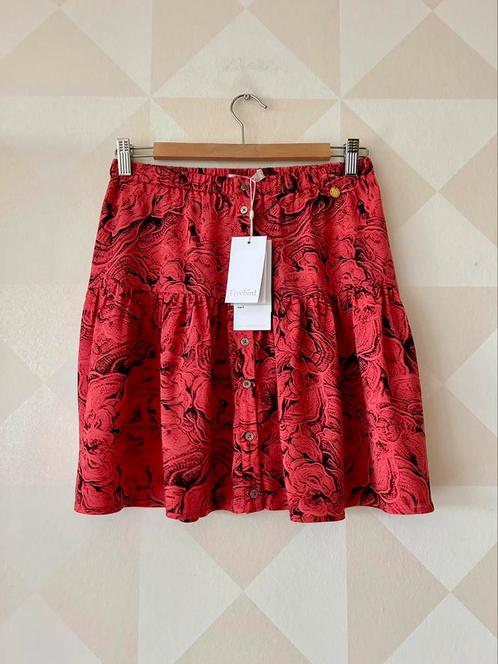 Freebird rok a-lijn roze zwart S/36 NIEUW, Kleding | Dames, Rokken, Nieuw, Maat 36 (S), Roze, Boven de knie, Ophalen of Verzenden