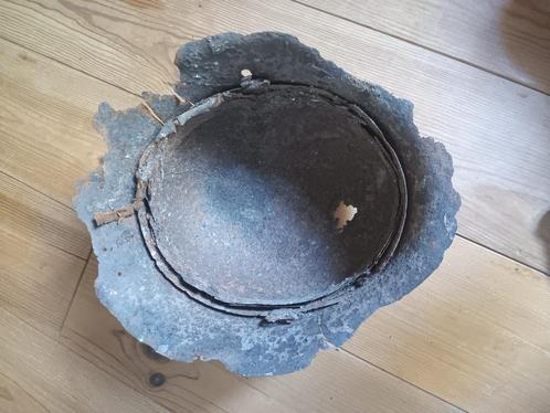 Duitse helm wo2, Verzamelen, Militaria | Tweede Wereldoorlog, Landmacht, Helm of Baret, Duitsland, Ophalen of Verzenden