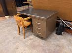 Vintage bureau (Gispen stijl), Ophalen, Gebruikt