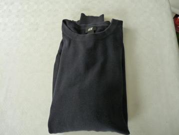 mooie eenvoudige blauwe trui van H&M mt M beschikbaar voor biedingen