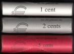 Frankrijk 1, 2 en 5 cent 1999 in complete rollen UNC, Postzegels en Munten, Munten | Europa | Euromunten, Verzenden, Frankrijk