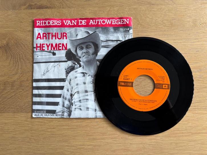 Piraat Telstar : Arthur Heymen: Ridders van de autowegen, Cd's en Dvd's, Vinyl | Nederlandstalig, Gebruikt, Levenslied of Smartlap