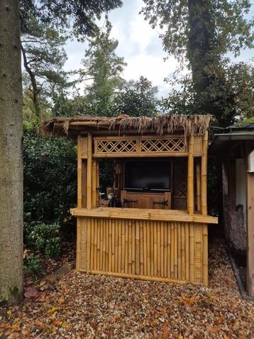 Bamboe Tuinpaviljoen met Bar Tikibar beschikbaar voor biedingen