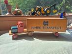 Houten speelgoed transportwagen van Jumbo, Ophalen of Verzenden