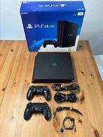PlayStation 4 Pro met 1TB SSD, Spelcomputers en Games, Spelcomputers | Sony PlayStation 4, Gebruikt, Met 2 controllers, Ophalen of Verzenden