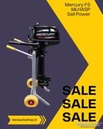 Direct leverbaar! Nieuwe Mercury 5pk langstaart Sail Power F, -, Nieuw, -, -