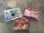 3 puzzels+ memory, Ophalen of Verzenden, Meer dan 50 stukjes, Zo goed als nieuw, 6 jaar of ouder