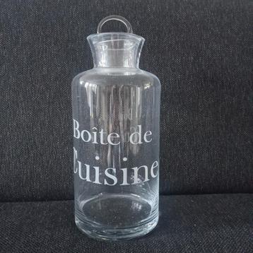 Vintage Voorraadpot met Deksel beschikbaar voor biedingen