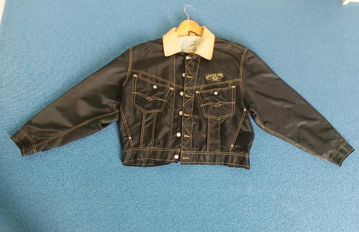 Vintage jaren '90 jas van Replay, Kleding | Heren, Jassen | Zomer, Zo goed als nieuw, Maat 52/54 (L), Blauw, Ophalen of Verzenden