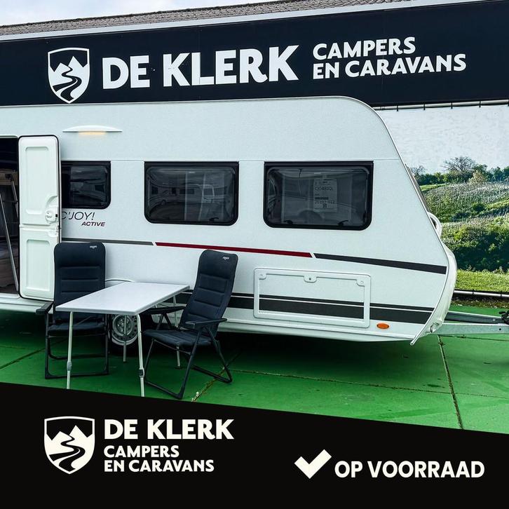 Dethleffs C-Joy 480 QLK Active Active-pakket (bj 2026), Caravans en Kamperen, Caravans, Bedrijf, tot en met 6, 1000 - 1250 kg