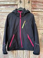 Icepeak zwarte softshell jas maat 140, Jongen of Meisje, Ophalen of Verzenden, Zo goed als nieuw, Icepeak