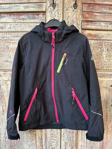 Icepeak zwarte softshell jas maat 140 beschikbaar voor biedingen