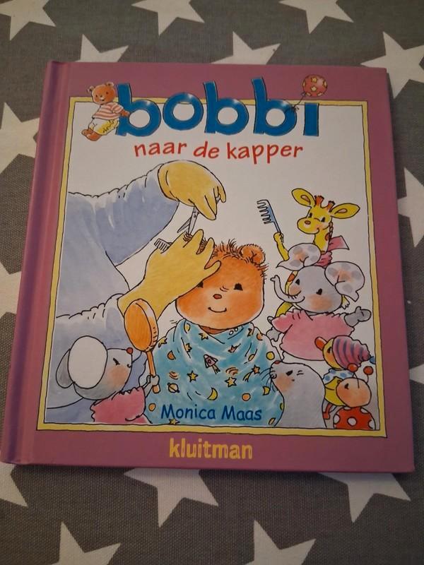groot boek monica maas - bobbi naar de kapper, Boeken, Kinderboeken | Baby's en Peuters, Zo goed als nieuw, 3 tot 4 jaar, Ophalen of Verzenden