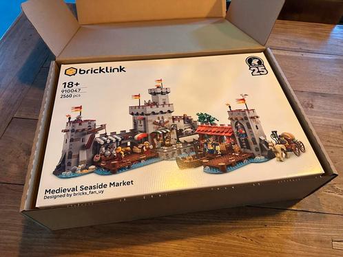 Lego Bricklink 910047 medieval seaside market, Kinderen en Baby's, Speelgoed | Duplo en Lego, Nieuw, Lego, Complete set, Ophalen of Verzenden