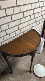 Half rond tafeltje, Huis en Inrichting, Tafels | Sidetables, Ophalen, Gebruikt, 50 tot 100 cm, Rond