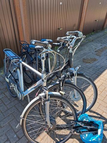 3 electrische opknap fietsen beschikbaar voor biedingen