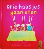 Drie Haasjes Gaan Eten, Boeken, Gelezen, Ophalen of Verzenden, 2 tot 3 jaar, Pauline Oud.