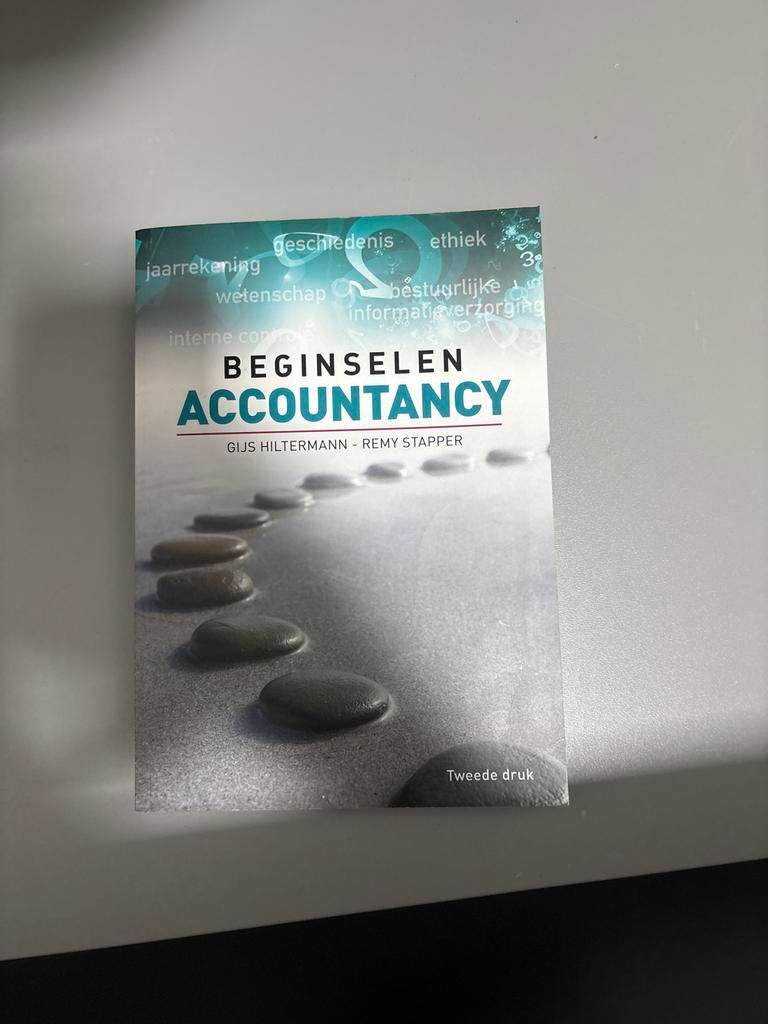 Accountancy boeken, Ophalen of Verzenden, Beta, Zo goed als nieuw, HBO