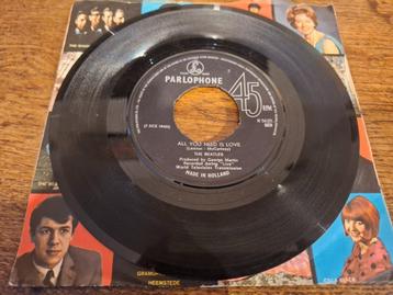 Single - The Beatles – All You Need Is Love beschikbaar voor biedingen