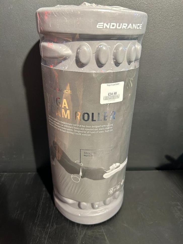 Foam roller 33 cm – spierherstel & massage – NIEUW in verpak, Sport en Fitness, Fitnessmaterialen, Nieuw, Foamroller, Benen, Rug