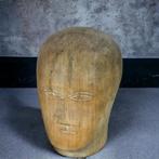 Vintage carved houten hoofd jaren 20 / milliners head, Ophalen