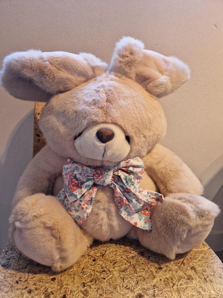 Knuffel Forever Friends konijn en beer, Verzamelen, Beren en Cherished Teddies, Zo goed als nieuw, Stoffen beer, Forever Friends