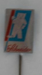 Pin - SCHNEIDER, Verzamelen, Speldjes, Pins en Buttons, Ophalen of Verzenden, Zo goed als nieuw, Merk, Speldje of Pin