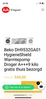 BEKO Wasdroger - Betrouwbaar & Efficiënt, Witgoed en Apparatuur, Wasdrogers, Ophalen, Gebruikt, 8 tot 10 kg, Voorlader