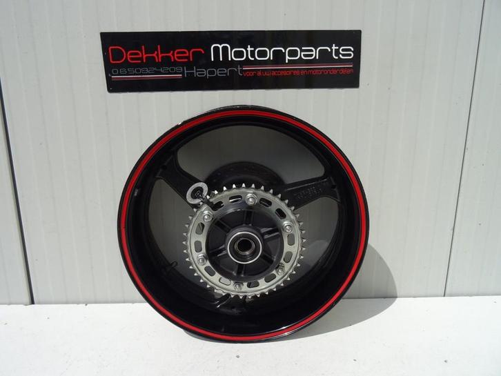 Compleet Achterwiel Velg Honda CBR600RR 2007-2008-2016 PC40, Motoren, Onderdelen | Honda, Gebruikt, Ophalen of Verzenden