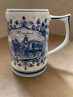 HEINEKEN Bierpul ‘t Delftsche Huys Delf Blue, Verzamelen, Biermerken, Ophalen, Zo goed als nieuw, Pul(len), Heineken