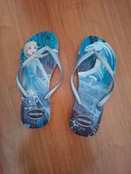 HavaianasTeenslippers met Elsa uit Frozen 2 .maat 37/38, Meisje, Overige typen, Ophalen of Verzenden, Zo goed als nieuw
