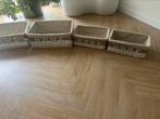 Manden set 4x, Mand, Ophalen of Verzenden, Zo goed als nieuw, Riet