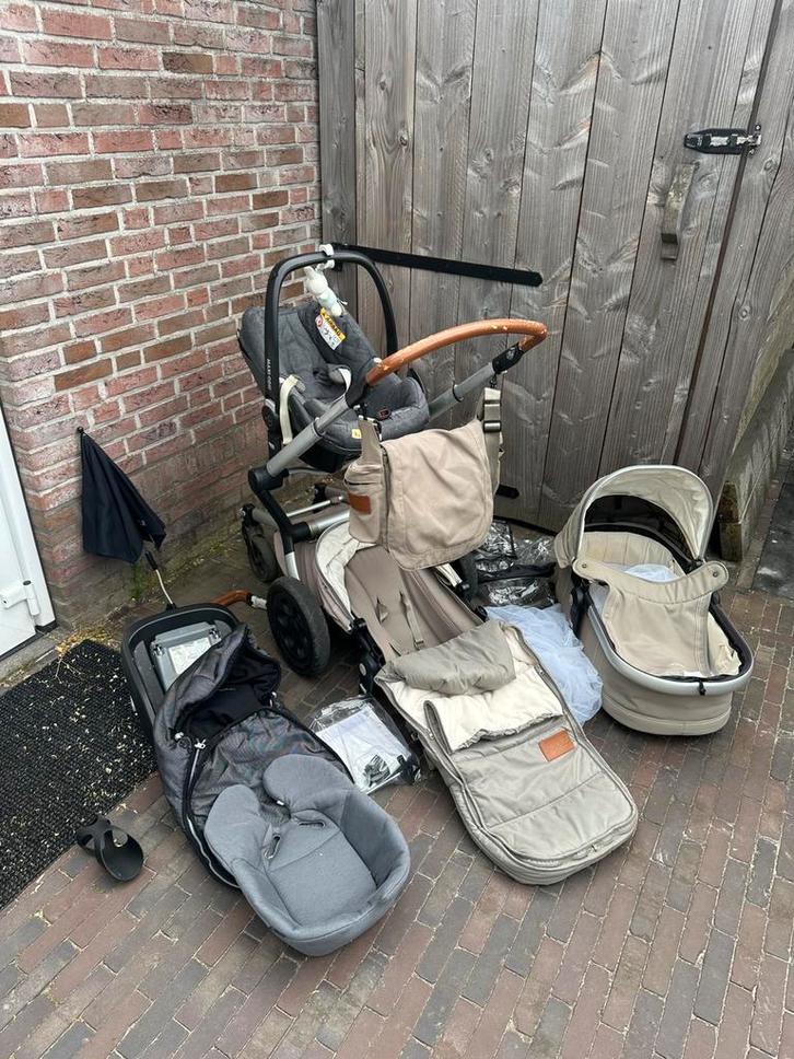 Complete Joolz Day Kinderwagen Set – Elephant Grey, Kinderen en Baby's, Kinderwagens en Combinaties, Gebruikt, Combiwagen, Overige merken