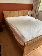 Bed van steigerhout 1,60x2,00m, 160 cm, Ophalen of Verzenden, Eenpersoons, Bruin