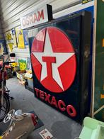 Vintage Texaco Reclamebord XL Lichtbak, Verzamelen, Merken en Reclamevoorwerpen, Gebruikt, ., Lichtbak of (neon) lamp, Ophalen of Verzenden