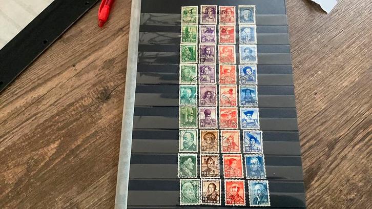 #60 Verzameling Series Pro Juventute Zwitserland, Postzegels en Munten, Postzegels | Europa | Zwitserland, Ophalen of Verzenden