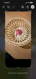 Herend Hongarije Porseleinen Schaaltje, Ophalen, Porselein of Keramiek, Schaal, Rond