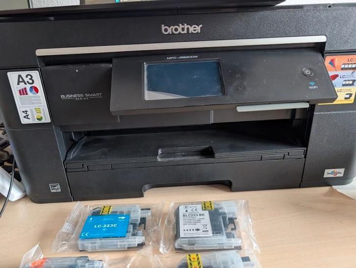 Brother MFC5620DW Inkjet Multifunctional, Computers en Software, Printers, Gebruikt, All-in-one, Inkjetprinter, Kleur printen