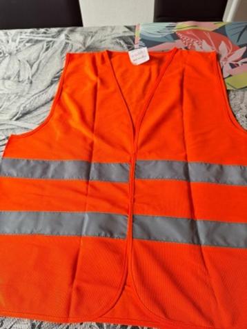 VEILIGHEIDSHESJE, oranje 2 stuks NIEUW beschikbaar voor biedingen
