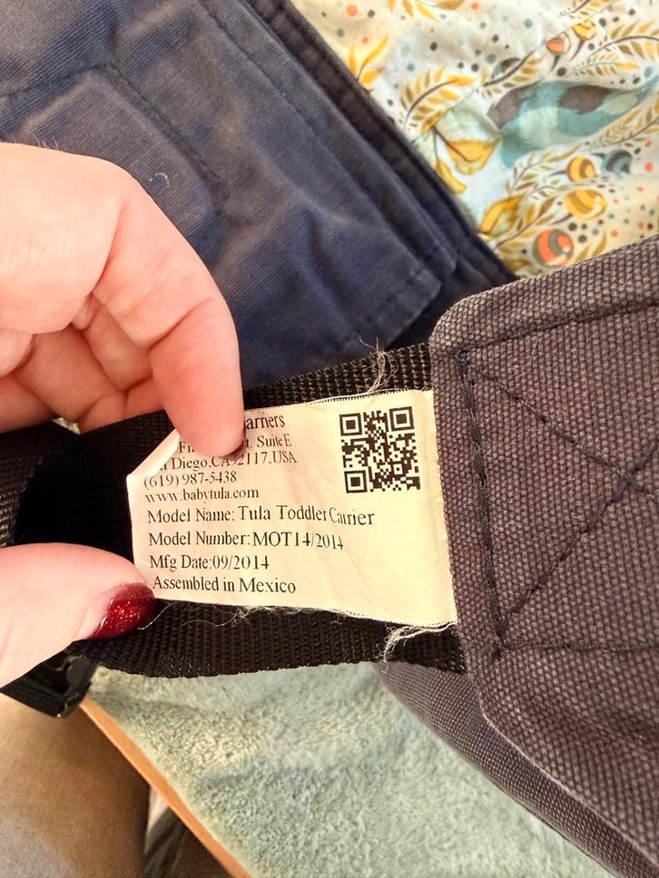 Tula Draagzak - Ergonomisch & Verstelbaar, Kinderen en Baby's, Babydragers en Draagdoeken, Gebruikt, Draagzak, Buik of Rug, Overige merken
