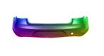 Vw Passat B7 2010-2015 HighLine PDC achterbumper gespoten in, Nieuw, Achter, Bumper, Verzenden