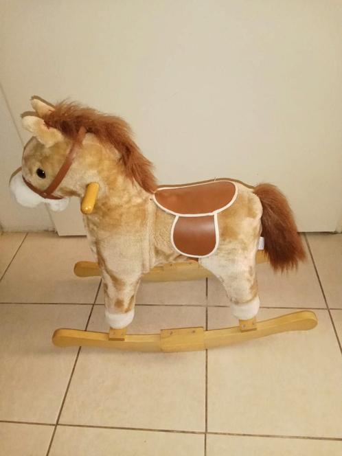 Nieuw Hobbelpaard met geluid - Perfect Cadeau!, Kinderen en Baby's, Speelgoed | Hobbelfiguren, Nieuw, Ophalen of Verzenden