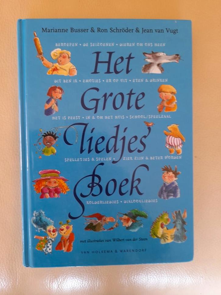 J. van Vugt - Het grote liedjesboek, Boeken, Kinderboeken | Jeugd | onder 10 jaar, Zo goed als nieuw, Fictie algemeen, Ophalen of Verzenden