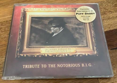 CD SINGLE PUFF DADDY & FAITH EVANS TRIBUTE TO NOTORIOUS BIG, Cd's en Dvd's, Cd Singles, Zo goed als nieuw, Hiphop en Rap, 1 single