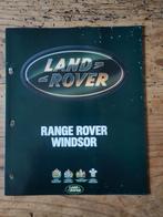 Range Rover Classic Windsor Limited Edition V8 1992/1993 (2), Ophalen of Verzenden, Gelezen, Overige merken