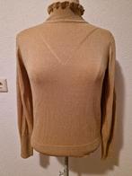 Gouden top met glitters maat m/l, Kleding | Dames, Tops, Maat 38/40 (M), Ophalen of Verzenden, Zo goed als nieuw, Zonder mouw