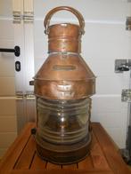 Origineel koperen mastlicht, Ophalen