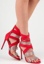 NIEUW - Hot Red Glam high Heels van Sergio Todzi, Pumps, Nieuw, Ophalen of Verzenden, Sergio Todzi