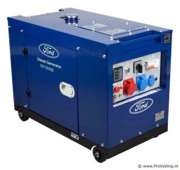 Online Veiling: Ford diesel generator 7,9kVA beschikbaar voor biedingen