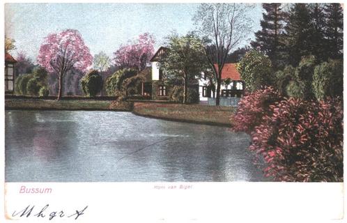 938020	Bussum	NH 1905 Kom van Bigel	Gelopen met postzegel, Verzamelen, Ansichtkaarten | Nederland, Gelopen, Noord-Holland, Voor 1920